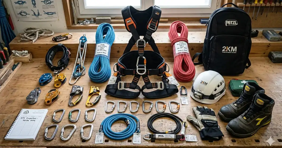 L'Équipement Complet du Technicien Cordiste