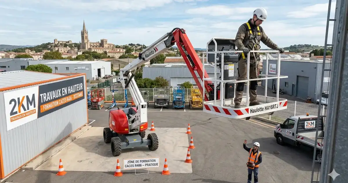 Formation CACES R486 — Nacelles Elevatrices