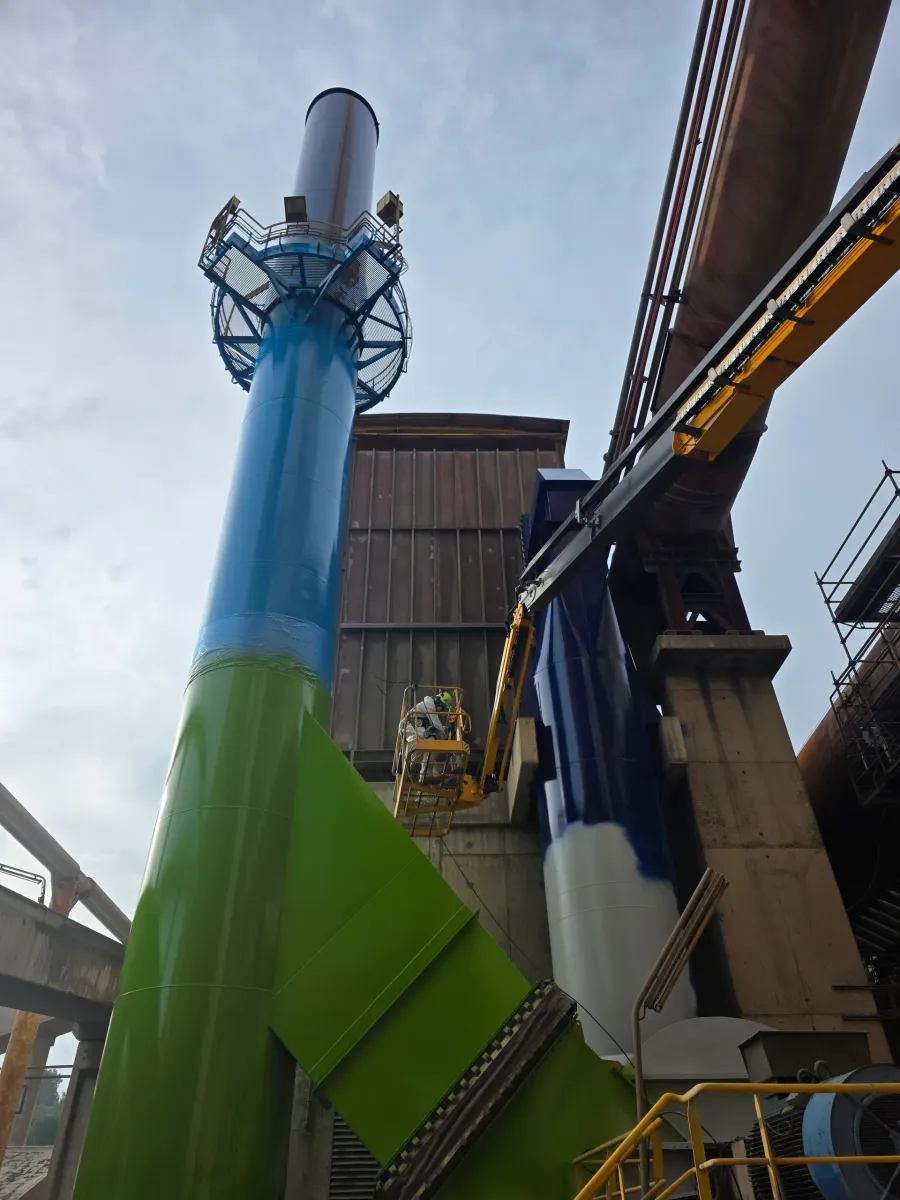 Cordiste industriel 2KM en intervention peinture