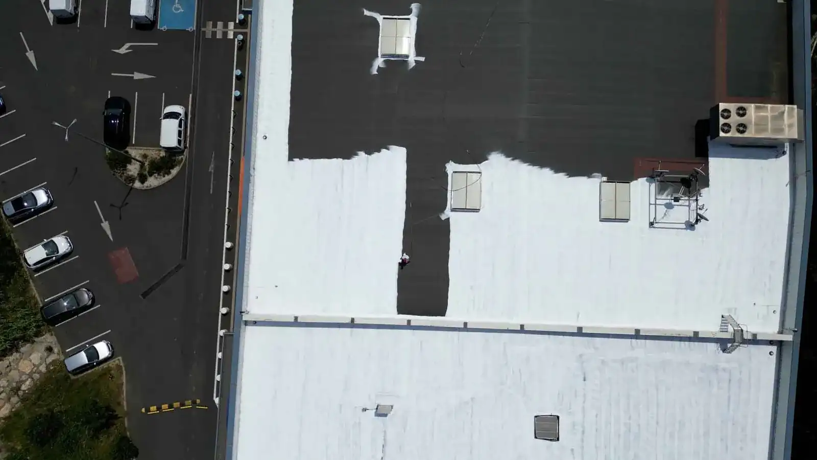 Toiture en Cool Roof finalisée