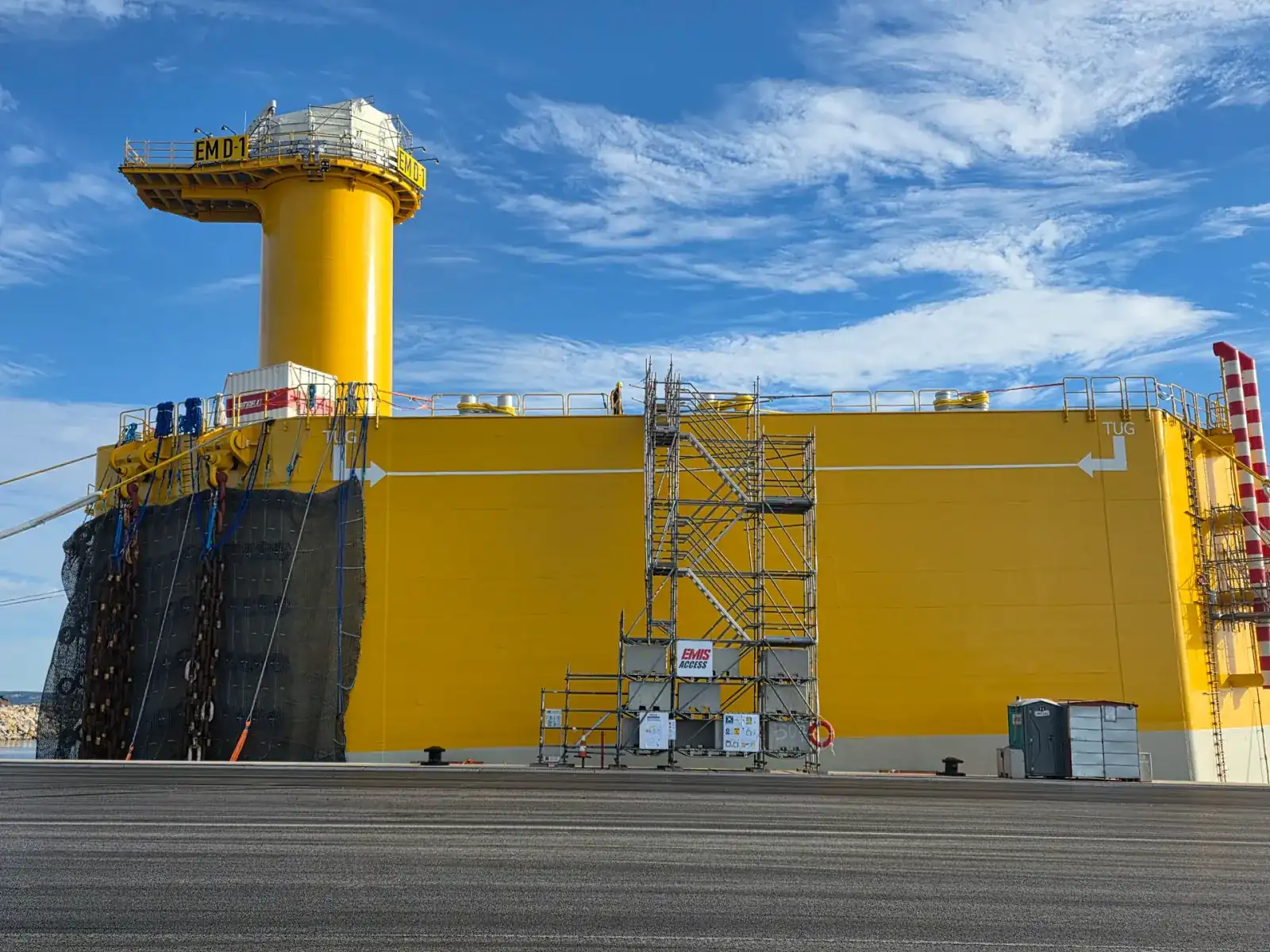 Montage et installation d'equipements industriels en hauteur par 2KM